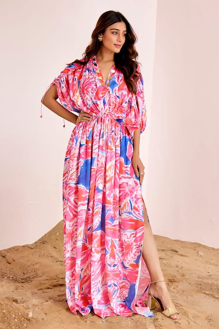 Suruchi Parakh Abstract Print Dress 