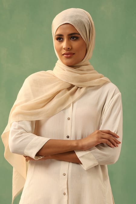 Dusala Shahida Plain Stole 