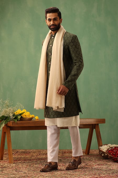 DUSALA Shahid Cashmere Solid Stole 