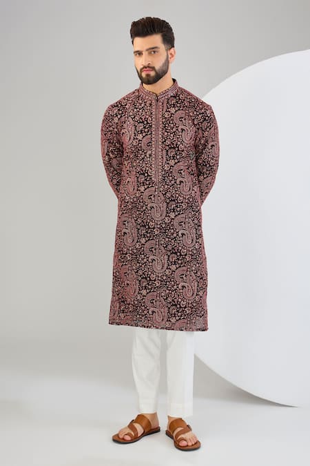 Kasbah Paisley Embroidered Kurta