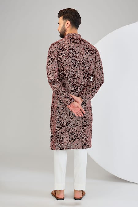 Kasbah Paisley Embroidered Kurta