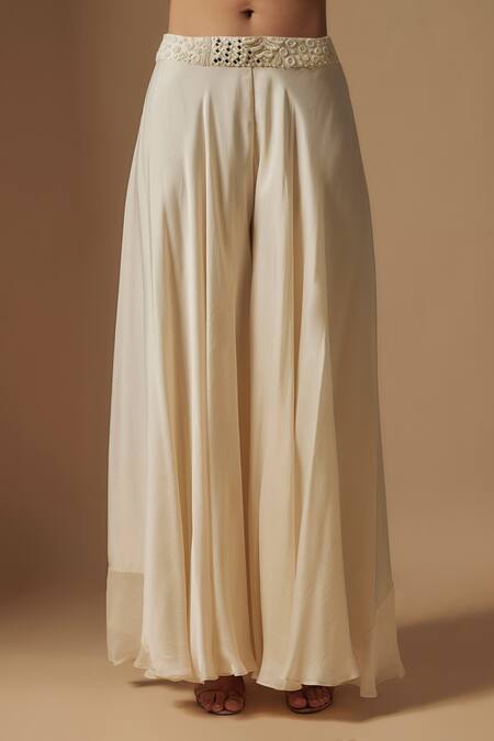 Buy Asaga Ivory Tulle, Satin, Organza Embroidery, Evoke Hand Jacket And Sharara Set Online at Aza Fashions Buy_Asaga_Ivory Tulle, Satin, Organza Embroidery, Evoke Hand Jacket And Sharara Set _Online_at_Aza_Fashions