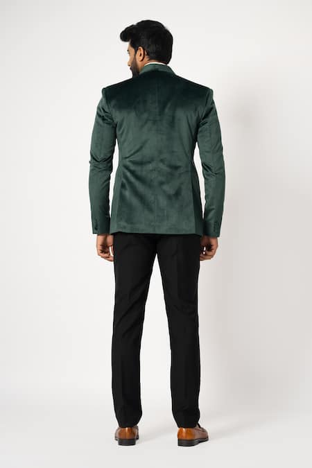Yoseba Gotham Shimmering Blazer With Trouser 