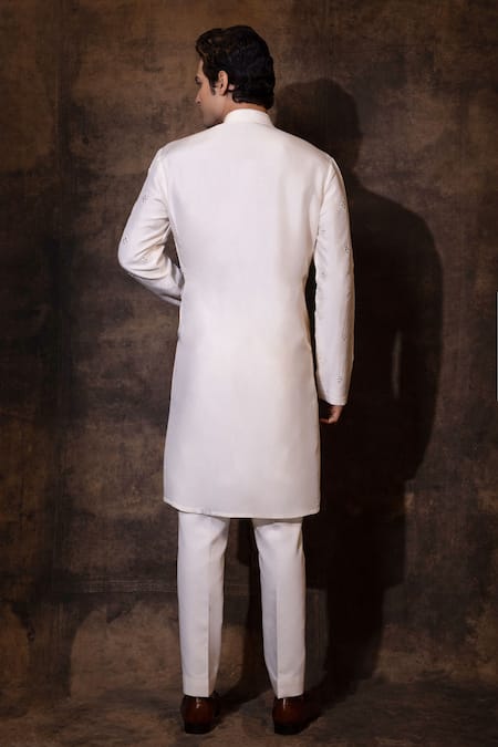 Yoseba Aaina Mirror Embroidered Kurta & Pant Set 