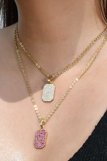 Arvino Gold Plated Roseate Bullion Finery Necklace Online at Aza Fashions Arvino_Gold Plated Roseate Bullion Finery Necklace _Online_at_Aza_Fashions