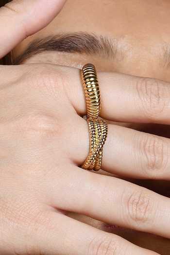 Arvino Intertwined Rope Ring 