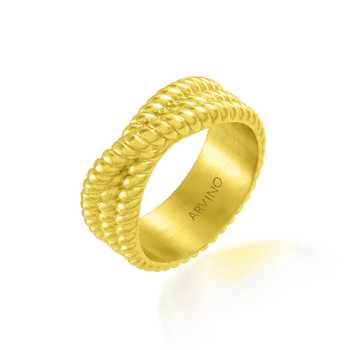 Arvino Intertwined Rope Ring 