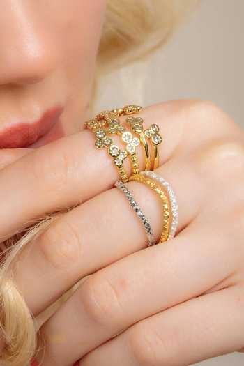 Buy_Arvino_Gold Plated Crystals Constellation Astrid Embellished Band Ring - Single Pc _Online_at_Aza_Fashions