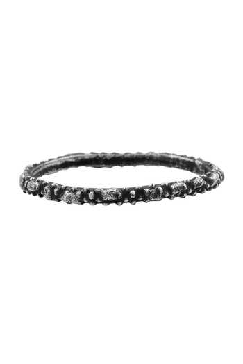 Shop_Arvino_Gold Plated Granulated Multitone Stack Ring _Online_at_Aza_Fashions