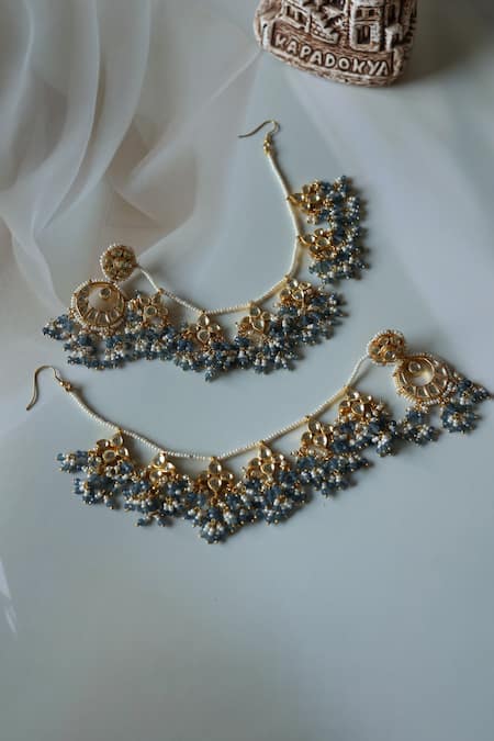 Do Taara Kundan & Pearl Embellished Earrings 