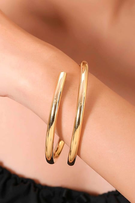 Arvino Plain Crossover Bangle 