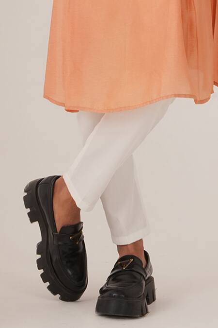 Buy Label Shristi Chetani Peach Silk, Crepe, Cotton Embroidery, Beads Floral Bundi And Kurta Set Online at Aza Fashions Buy_Label Shristi Chetani_Peach Silk, Crepe, Cotton Embroidery, Beads Floral Bundi And Kurta Set_Online_at_Aza_Fashions