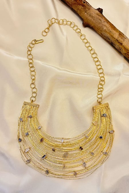 Anuka Jewels Diamond Embellished Necklace 