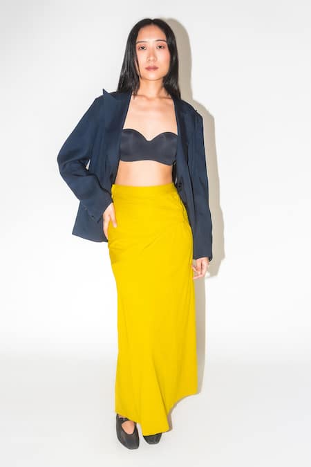 Leh Studios Pansy Draped Skirt 