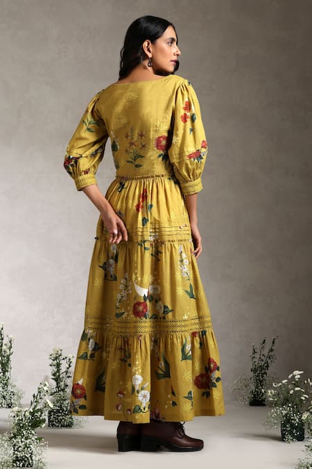 Raiman Celeste Floral Print Maxi Dress 