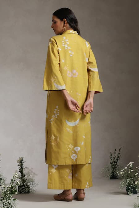 Raiman Enchanted Garden Print Kurta With Pant 