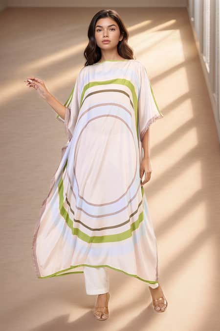 Samyukta Singhania Snowball Kaftan Dress 