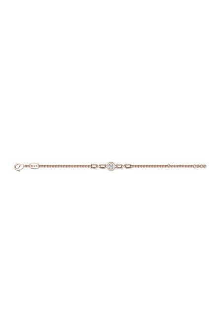 Shop Divine Solitaires Rose Gold Imitation Diamonds Embellished Bracelet at Aza Fashions Shop_Divine Solitaires_Rose Gold Imitation Diamonds Embellished Bracelet_at_Aza_Fashions