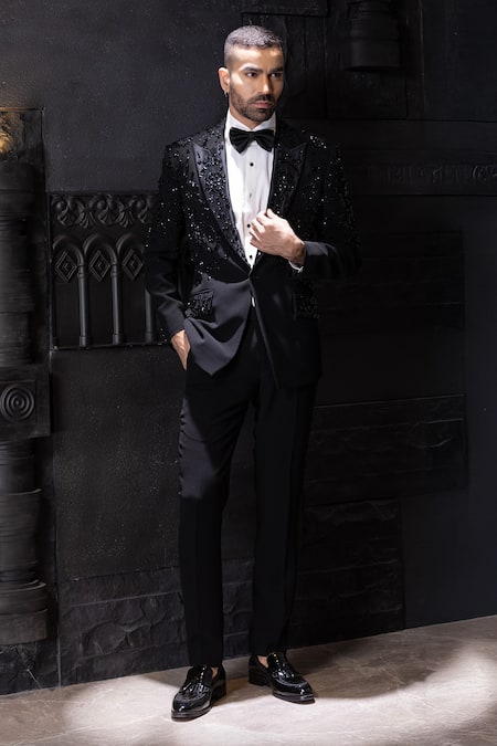 Amit Arora Stone Embellished Suit Set 