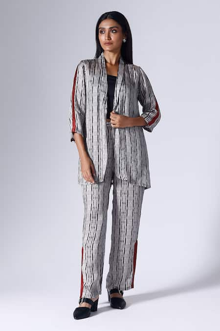 KLAD Shibori Pattern Jacket Pant Set 