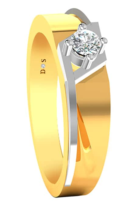 Divine Solitaires Diamond Single Stone Solitaire Ring 