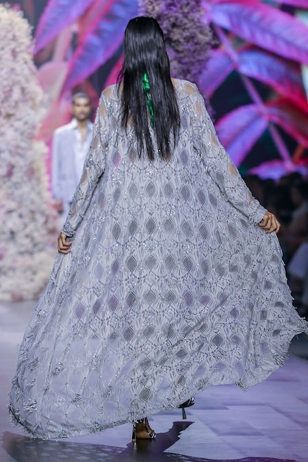 Nirmooha Tassel Embroidered Dhoti Pant Set 