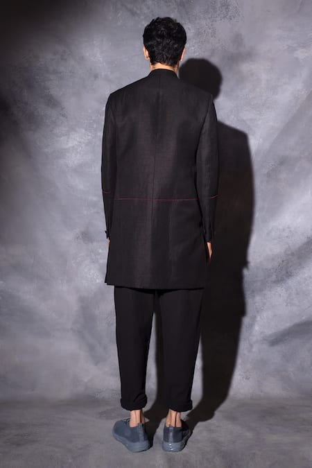 Studio Error Hand Embroidered Layered Bandhgala 