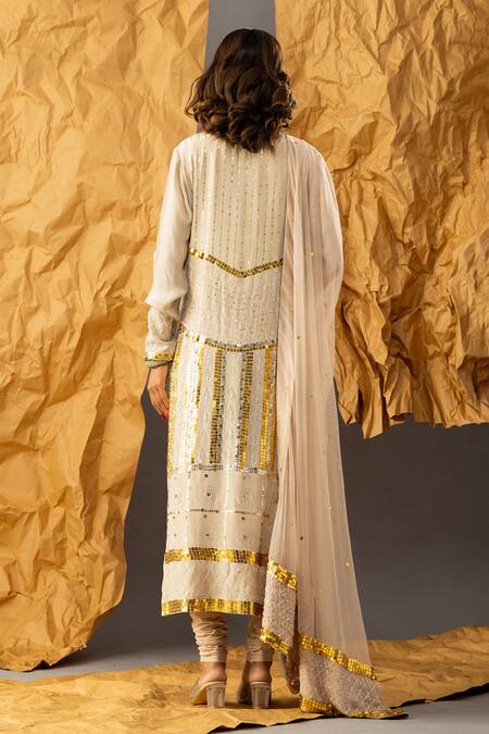 Shivani Sabharwal Sequin Embroidered Kurta Set 