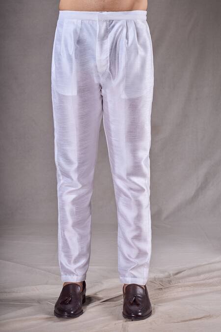 Arihant Rai Sinha_Cream Pashmina, Silk Sequins, Embroidery Linear Layered Sherwani With Pyjama _Online_at_Aza_Fashions