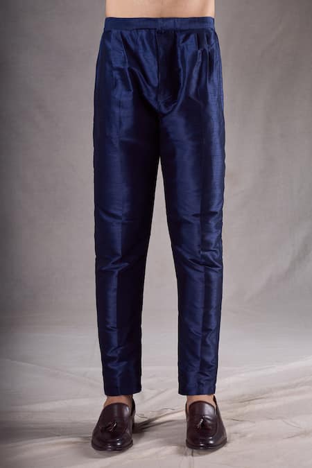 Arihant Rai Sinha Blue Silk Sequins, Embroidery Linear Sherwani With Pyjama Online at Aza Fashions Arihant Rai Sinha_Blue Silk Sequins, Embroidery Linear Sherwani With Pyjama _Online_at_Aza_Fashions