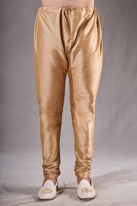 Arihant Rai Sinha_Purple Kota Doria, Silk Floral Bloom Jaal Sherwani With Contrast Pyjama _Online_at_Aza_Fashions