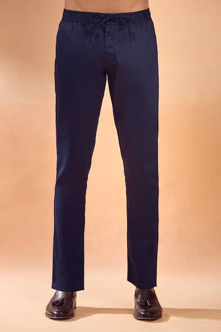 Buy_Spring Break_Blue Silk, Cotton Satin Sequins, Embroidery Jacket And Kurta Set 