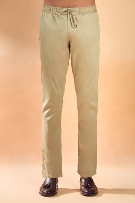 Buy_Spring Break_Gold Brocade, Cotton Satin Sequins, Embroidery And Thread Jacket & Kurta Set 