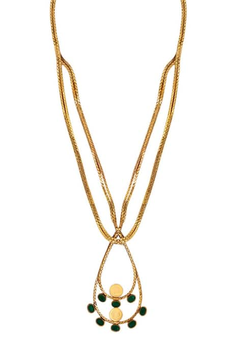 SUHANI PITTIE Dune Layered Pendant Necklace 