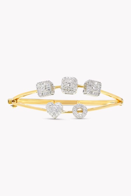 Rowas Jewels Signature Diamond Embellished Bracelet 