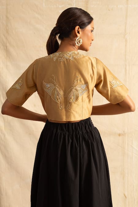 Neitri Shalimar Embroidered Neckline Saree Blouse 