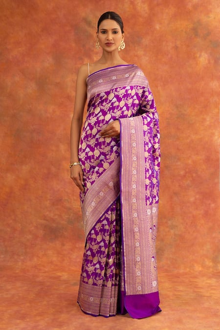 Neitri Handwoven Saree With Running Blouse Piece 