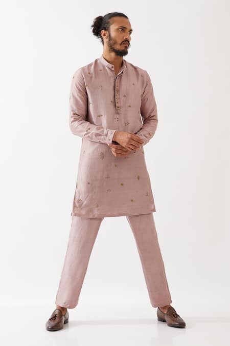 Son of A Noble Snob Tristan Embroidered Kurta & Trouser Set 