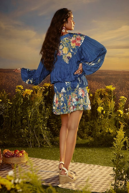 Nirmooha Floral Whisper Printed Dress 