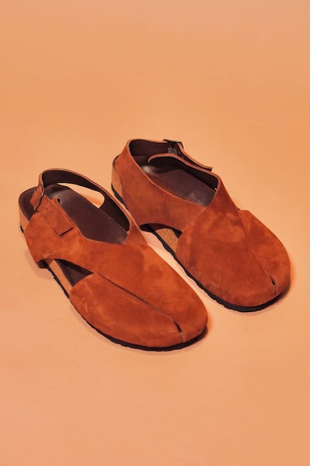 Dmodot Pesha Corko Tobacco Sandals 