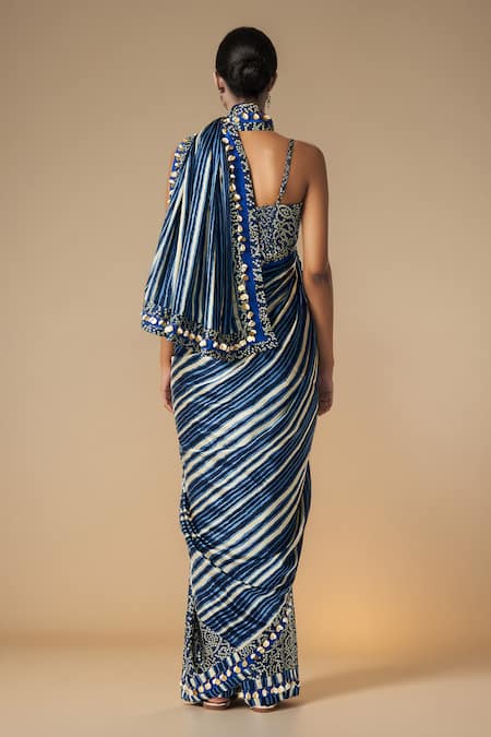 Gulabo By Abu Sandeep Bandhani Print Saree 