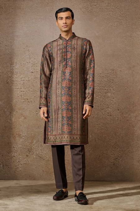 Tarun Tahiliani Abstract Print Kurta 