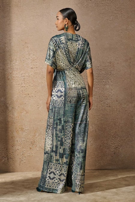 Tarun Tahiliani Signature Print Jumpsuit 