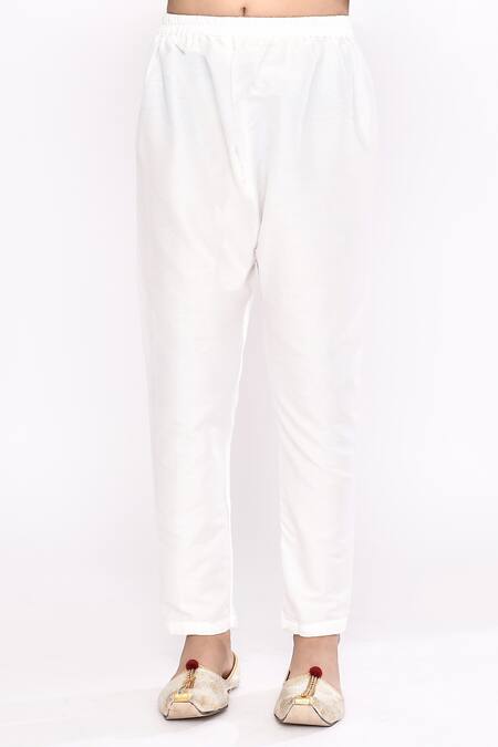 Petite Pomme_Black Brocade, Silk Sequins Thread Embroidered Sherwani And Pyjama Set _Online_at_Aza_Fashions