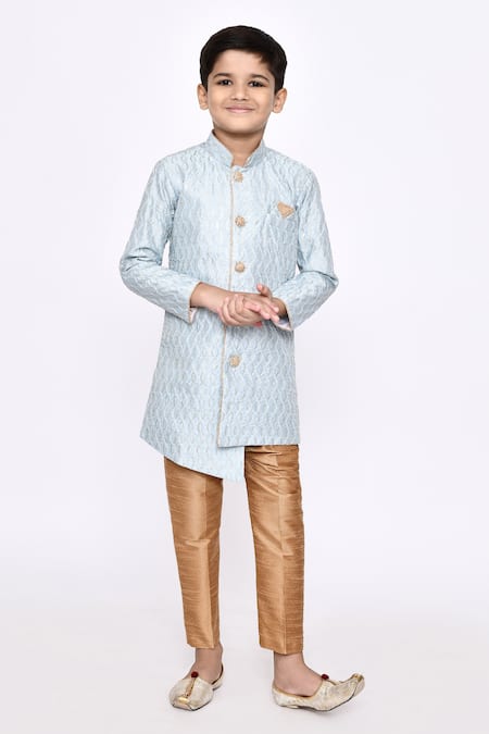 Arihant Rai Sinha Sequin Thread Embroidered Sherwani & Pyjama Set 