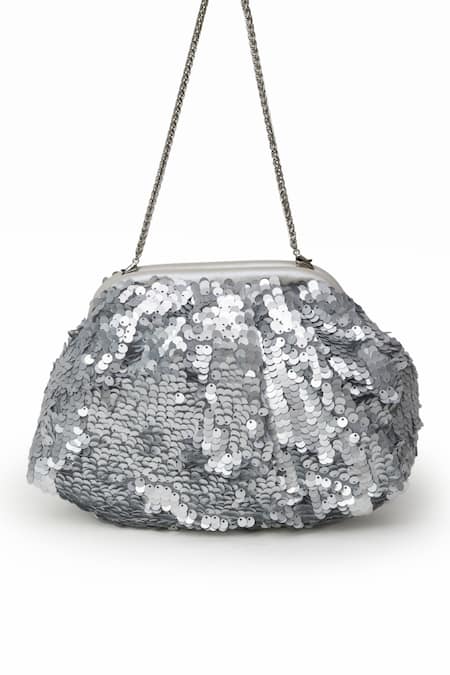 SG Collection By Sonia Gulrajani Nora Sequin Clutch Bag 