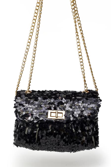 SG Collection by Sonia Gulrajani Trish Sequin Embellished Sling Bag 