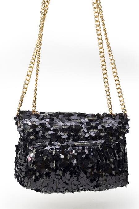 SG Collection By Sonia Gulrajani Trish Sequin Embellished Sling Bag 