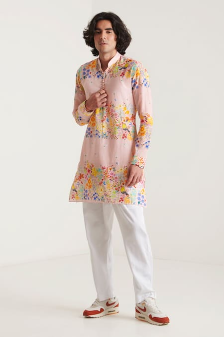 Blushing Couture by shafali Printed Kurta & Pyjama Set 