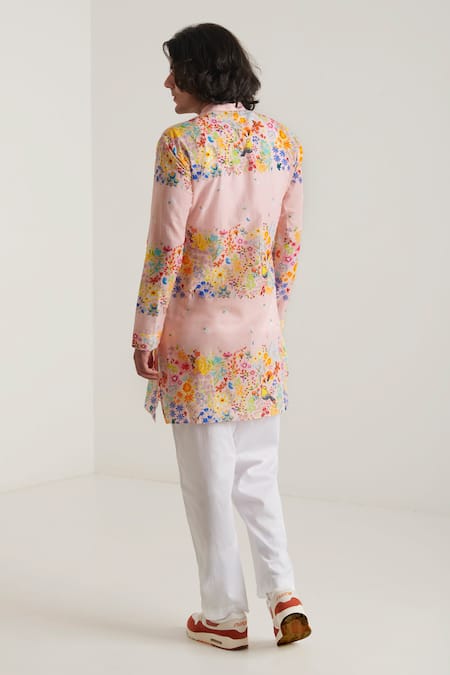 Blushing Couture By Shafali Printed Kurta & Pyjama Set 